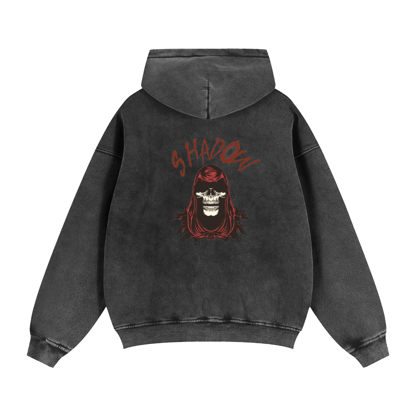 Skull Zip Up Hoodie